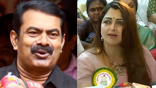 Seeman condemns Actress Kushboo remarks on sanatan dharma 