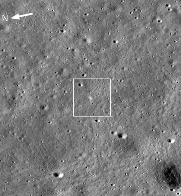 NASA released the LRO photo of Chandrayaan 3 Vikram lander on moon 