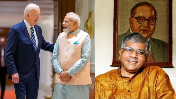 1 point 24 lakh crore cost of bringing Biden to India, Modi : criticizes Prakash ambedkar 