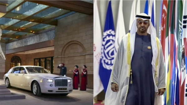  What happened as a unapproved Car Enters UAE Crown Princes Hotel