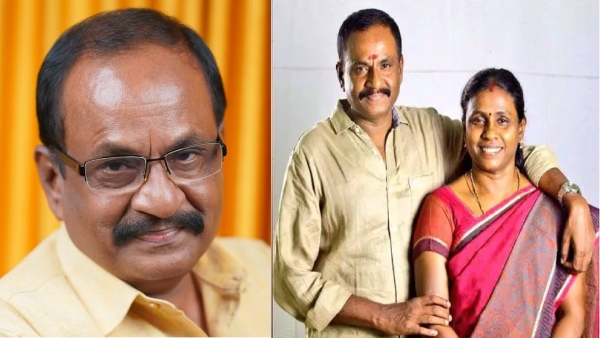 Actor Marimuthu puts mallipoo for her wife 