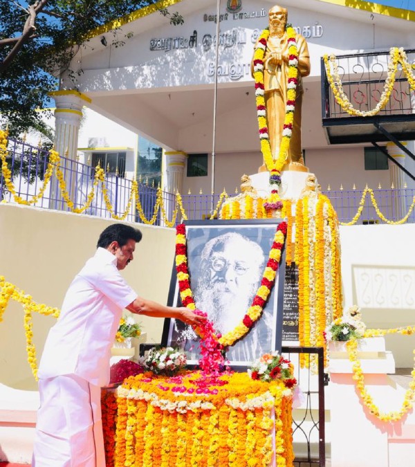 Tamil Nadu CM MK Stalin declares on DMK Govt dedicated to Thanthai Periyar Tamil Nadu CM MK Stalin declares on DMK Govt dedicated to Thanthai Periyar
