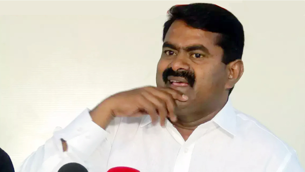 Naam Tamilar Chief Seeman denies Actress Vijayalakshmis Seven Abortions claim Naam Tamilar Chief Seeman denies Actress Vijayalakshmis Seven Abortions claim