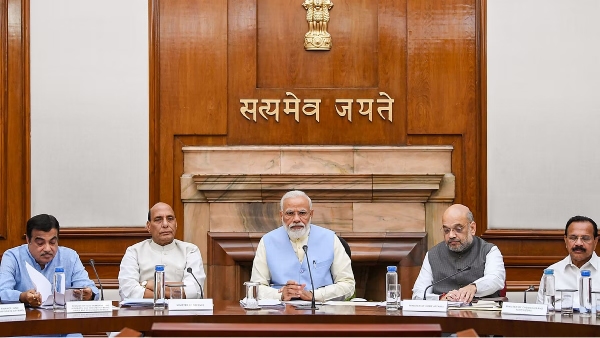 Meeting of Union Cabinet begins in Parliament House Annexe