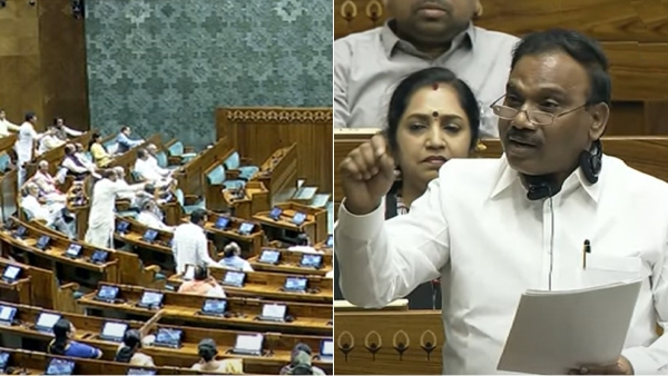 Sanskrit? Do you know Tamil literature? DMK MP A Raja speak about Chandrayaan 3 in Loksabha 