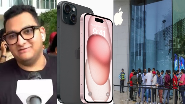 A Gujarat man waited in line for 17 hours to buy an Apple iPhone 15 A Gujarat man waited in line for 17 hours to buy an Apple iPhone 15