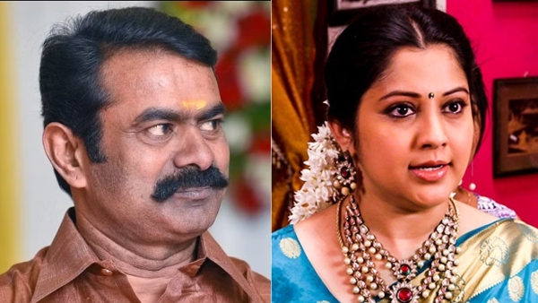 Naam Tamilar Seeman party member gave a complaint against Actress Vijayalakshmi 