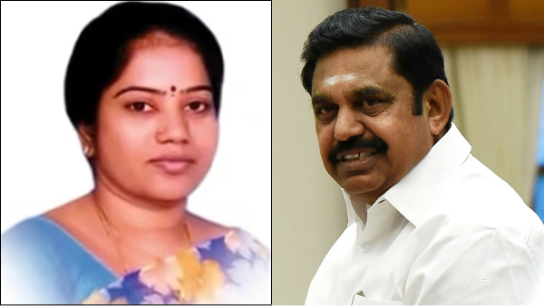 a woman as district secretary for first time in aiadmk : Edappadi Palaniswami order 