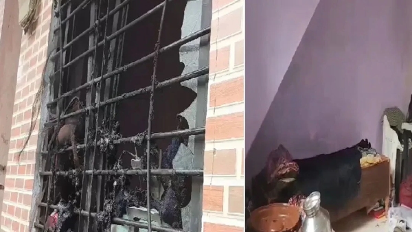  Charging Mobile Explodes and causes very heavy damage and Shatters Windows Of Parked Cars