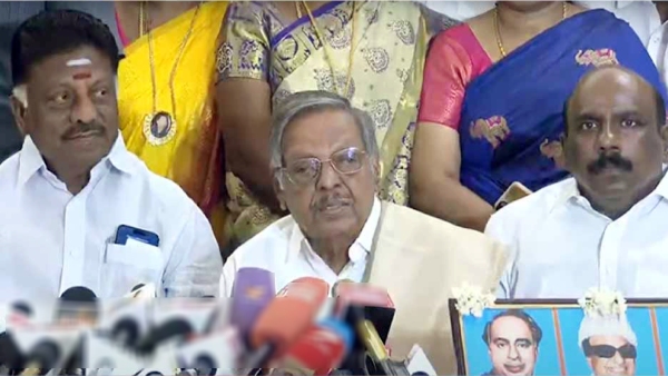 OPS supporter Panruti Ramachandran Jayalalitha was arrested in a corruption case