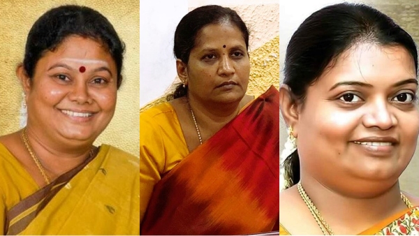 Do you know the history of women district secretaries in DMK? 