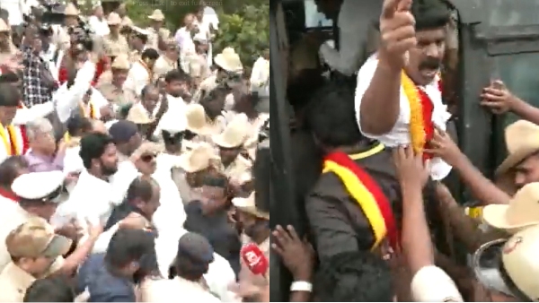 Cauvery: Karnataka Bandh- Normal Life hit in Mandya, Hassan, Chamarajanagar districts 