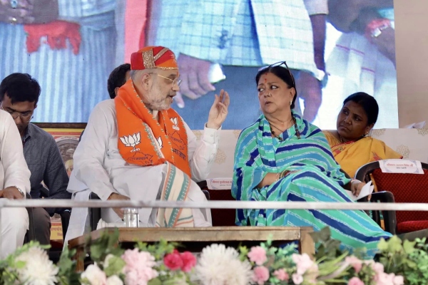  Rajasthan Assembly Poll: Amit Shah, Nadda meet Vasundhara Raje Scindia