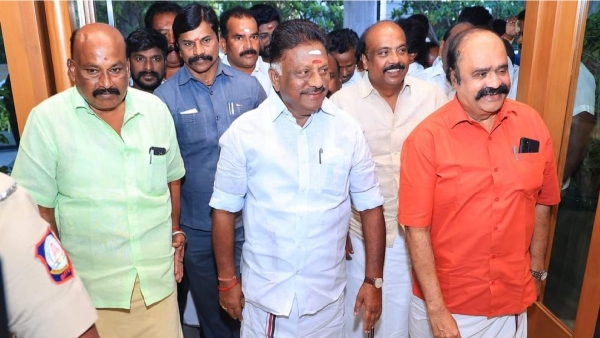 if you regret not calling you to the NDA meeting? O Panneerselvam reply 