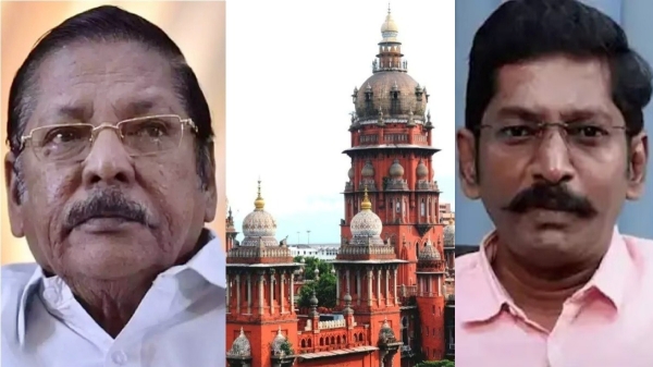  savukku Shankar Case against DMK leader R.S. Bharathi for criticizing Justice Anand Venkatesh 