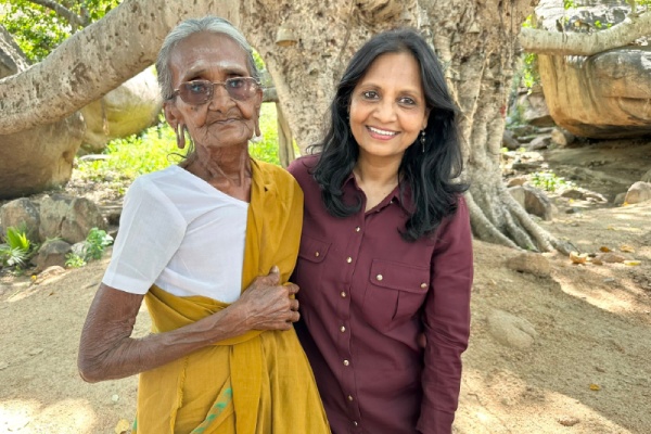 Supriya Sahu says about 89 years old panchayat president Veerammal Amma 