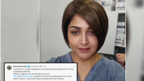 Do you know what Sanatana Dharma, BJPs Khushbu attacks DMK 