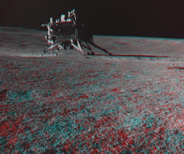  Chandrayaan -3 Mission: ISRO releases 3D image of Vikram Lander after took photo by Pragyan Rover