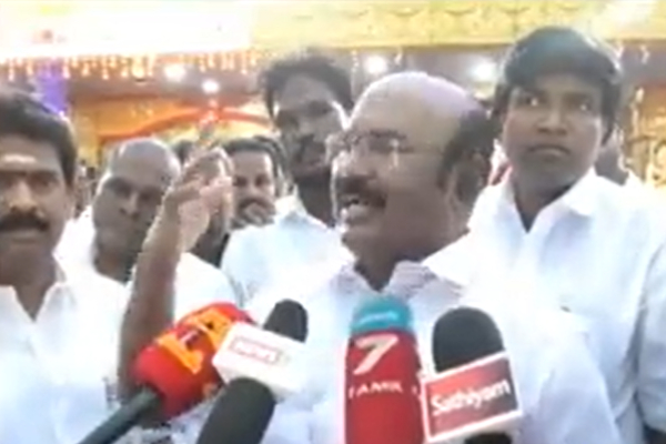 One nation, one election why should be afraid, Jaikumar attacked DMK 