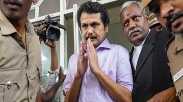 Minister Senthil Balaji filed bail plea in chennai principal sessions court 