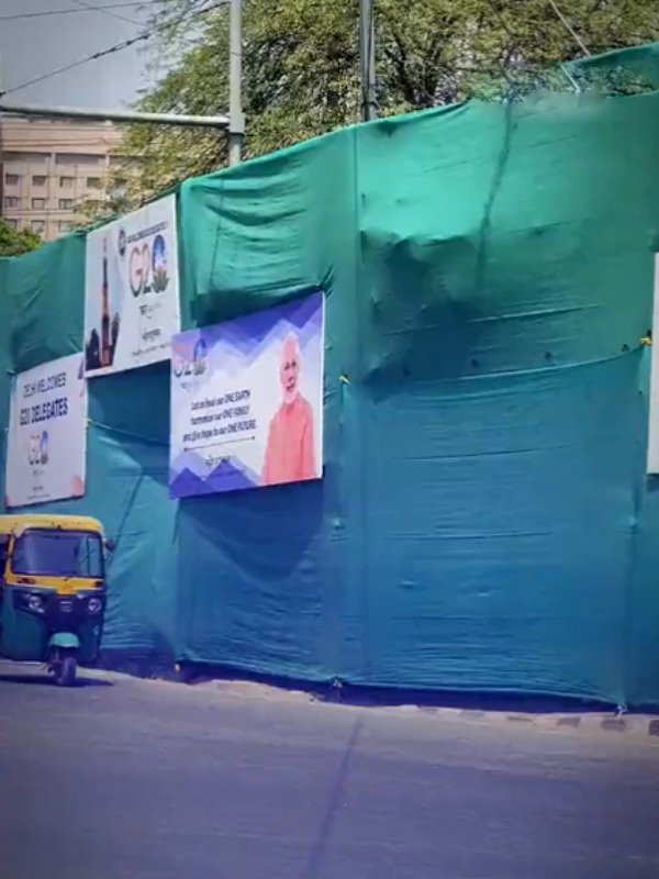  Before G20 summit PM Modi government has covered slam area houses with curtains, says Congress 