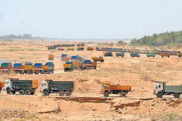 Enforcement department raids places related to sand quarries in Tamil Nadu