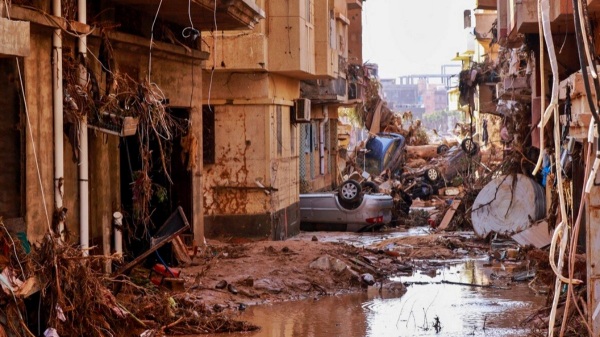  What is the real reason as flood cause catastrophic damage in Libya