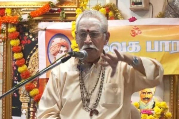 SDPI demand to remove the video of Vishwa Hindu Parishad Manian speech from social media SDPI demand to remove the video of Vishwa Hindu Parishad Manian speech from social media