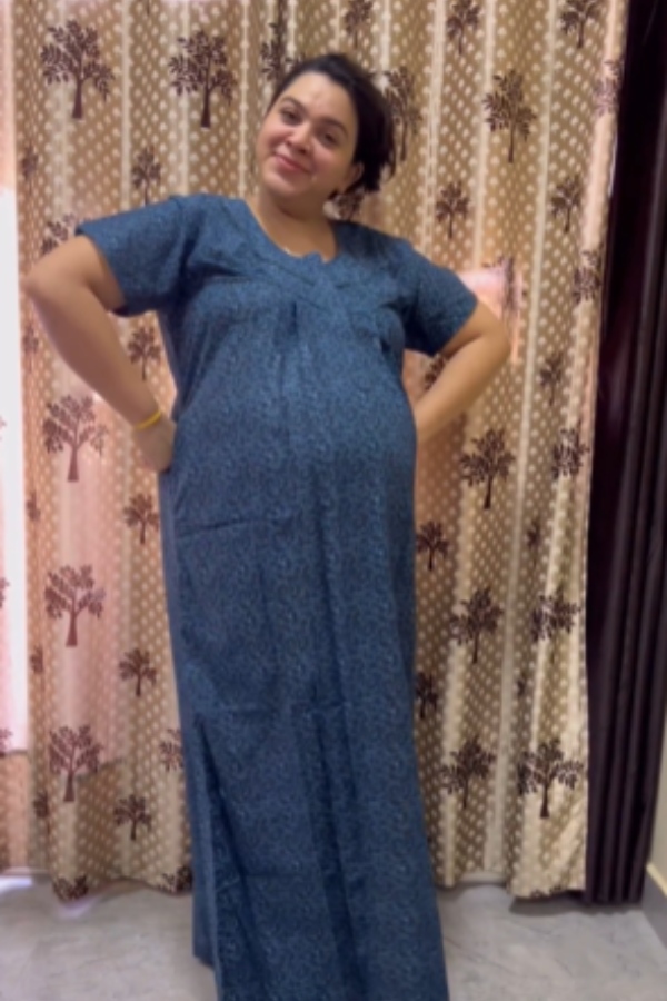 Sun tv Chandralekha serial actress Shweta gives birth to twins Sun tv Chandralekha serial actress Shweta gives birth to twins