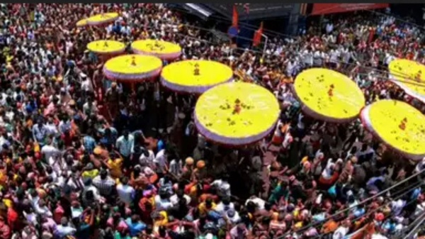  There is route change in Chennai today for Tirupati Thirukudai procession 