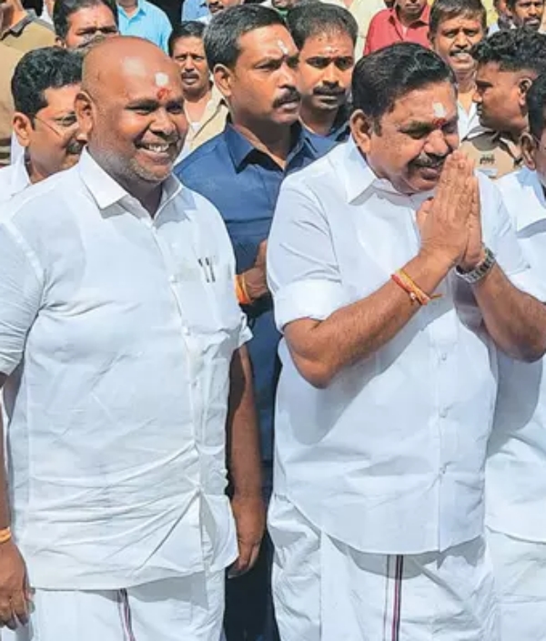 Edappadi Palaniswami has appointed RB Udhayakumar to lead the AIADMK protest in Attur, Salem district Edappadi Palaniswami has appointed RB Udhayakumar to lead the AIADMK protest in Attur, Salem district