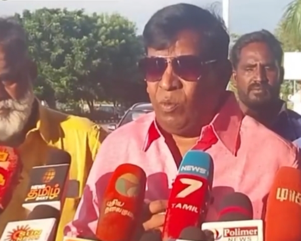  Actor Vadivelu Condolences on Death of Actor Marimuthu