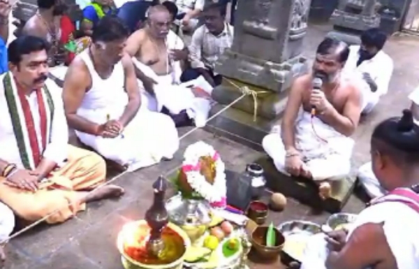 O.Panneerselvam has conducted a special Rahu Ketu Puja at the Shiva Temple in Kalahasti O.Panneerselvam has conducted a special Rahu Ketu Puja at the Shiva Temple in Kalahasti