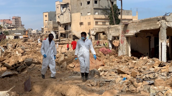 The UN released information on the number of people who died in the unprecedented floods in Libya The UN released information on the number of people who died in the unprecedented floods in Libya