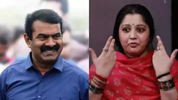 Vijayalakshmi asks Kushbu to intervene in Seeman issue Vijayalakshmi asks Kushbu to intervene in Seeman issue