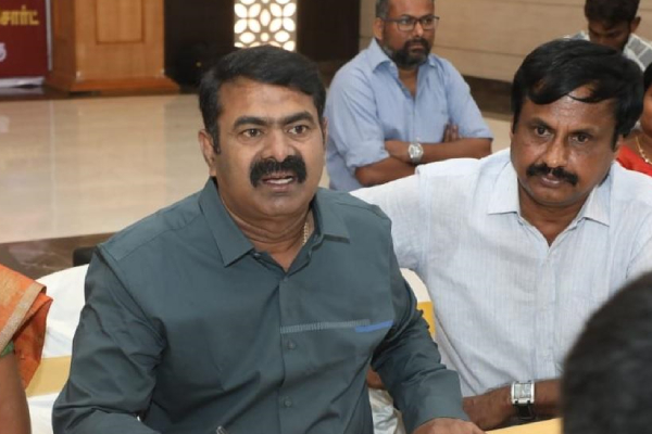 This is venue for boxing between Seeman and my husband Veeralakshmi says in new video This is venue for boxing between Seeman and my husband Veeralakshmi says in new video