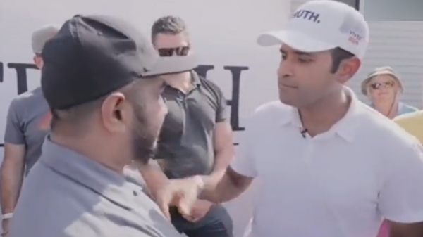 Netizens amazed to see Republican Vivek Ramaswamy speaking in tamil on campaign Netizens amazed to see Republican Vivek Ramaswamy speaking in tamil on campaign