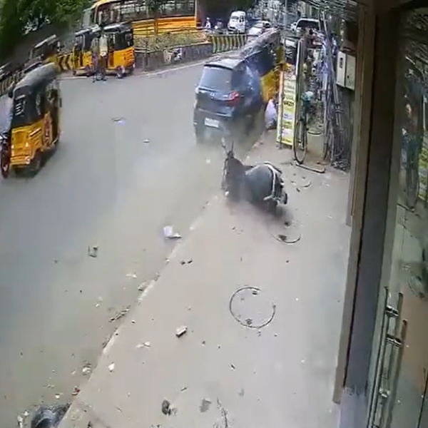 Car hits while run in high speed: Pedestrian thrown away and killed in chennai 
