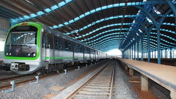 Due to the bandh in Karnataka, Bangalore Metro trains are traveling less 