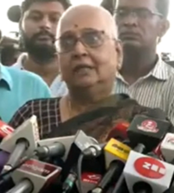 Ethirneechal serial Marimuthu has died due to a heart attack Bombay Gnanam has spoken angrily 