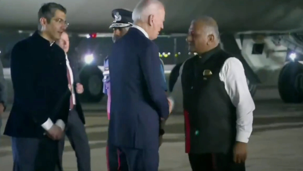 G-20 summit, US President Joe Biden lands in Delh 