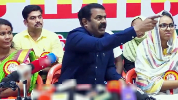 SDPI condemn Seeman for critcising Muslim journalist after asking his name 