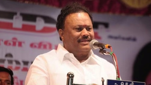 Dindigul Srinivasan refused to answer the question about Mukkulathor community 