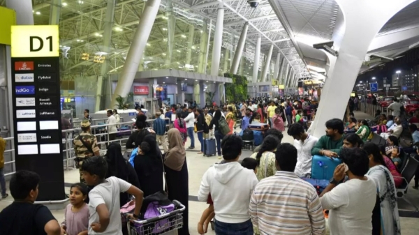  What is the plan to counter increasing passenger footfall in Chennai airport 