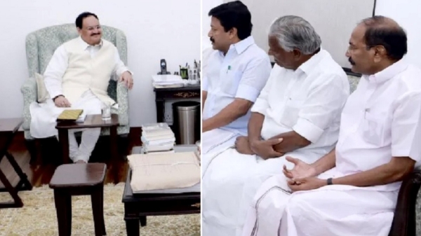 AIADMK leaders flew from Other States airports to meet BJP leaders in Delhi