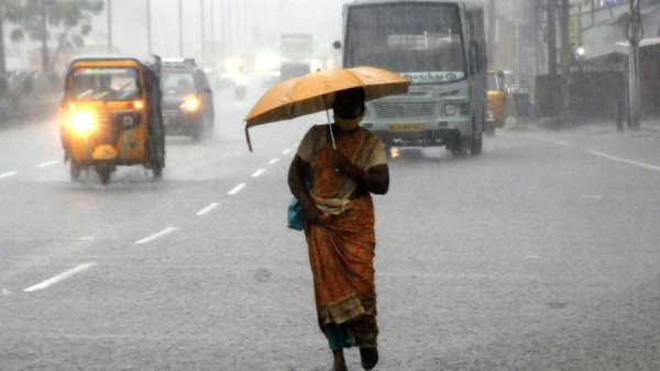 A weather update has been released regarding which places will receive rain in Chennai in the next 3 hours 