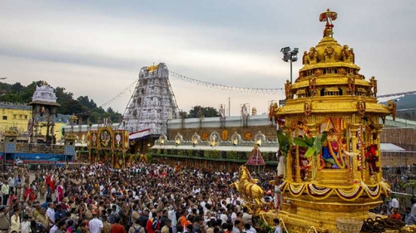 Tirumala Tirupati Devasthanams gets Rs 25 crore hundial revenue on Brahmorchavam days 