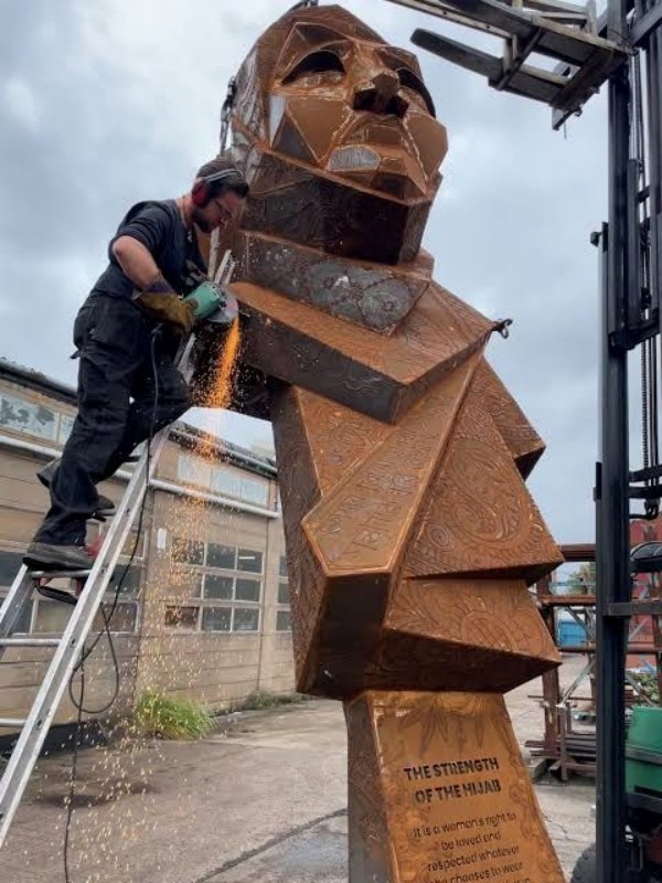 Worlds first Hijab statue to be opened in England on October 