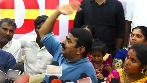 Naam Tamilar Seeman reveals plan to end for Cauvery Water Dispute 