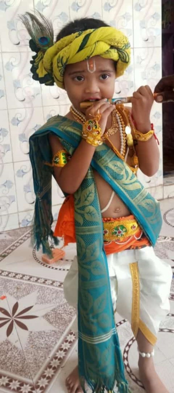 Krishna Jayanthi 2023: One india followers house Radha and Krishna 